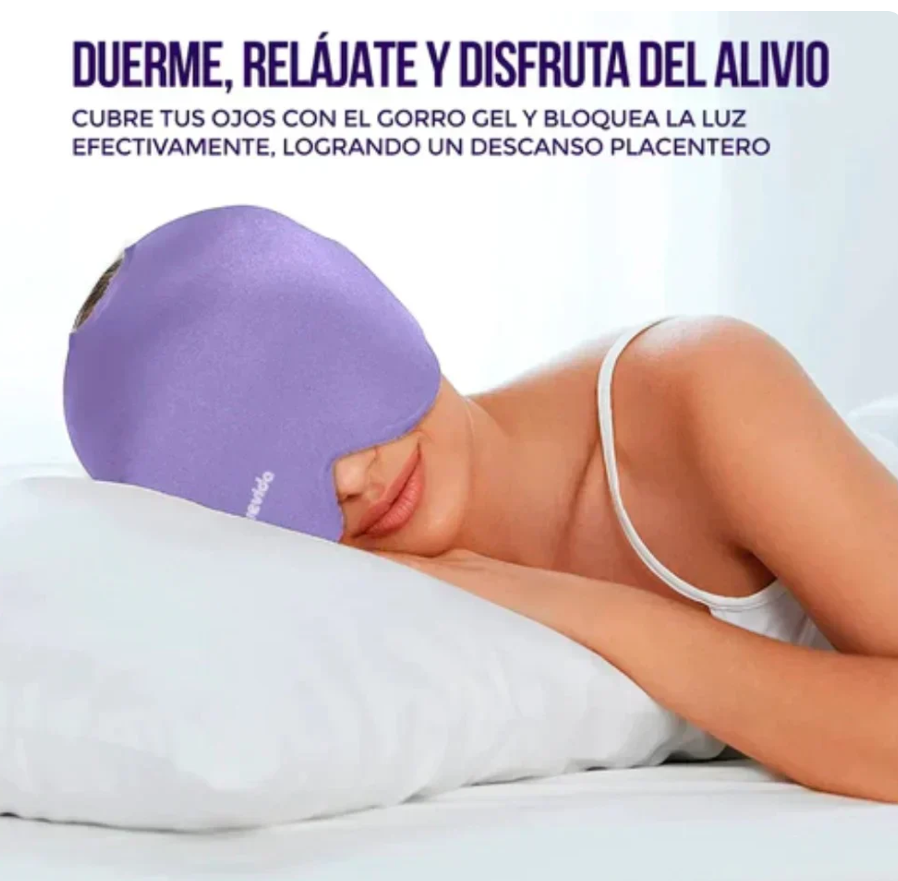 MediGel - Gorro terapéutico para el dolor de cabeza