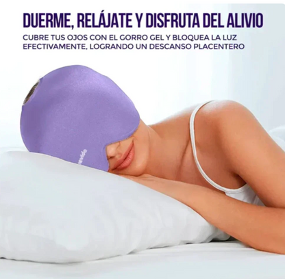 MediGel - Gorro terapéutico para el dolor de cabeza